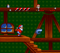 Daze Before Christmas (Europe) In game screenshot